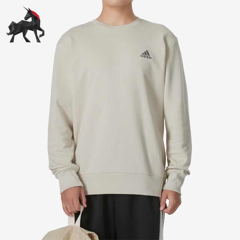 阿迪达斯男士简约休闲卫衣