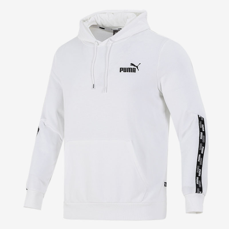 彪马男子串标连帽套头衫卫衣