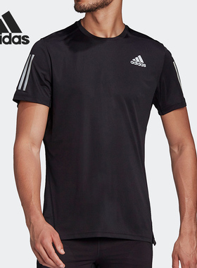 Adidas/阿迪达斯官方正品当季新款男子运动跑步圆领短袖H58591