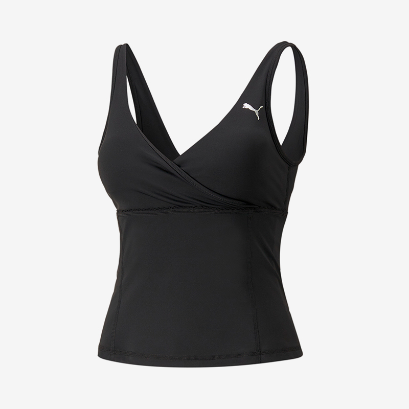 Puma/彪马正品PAMELA 帕梅拉联名款女士前后深V运动训练背心