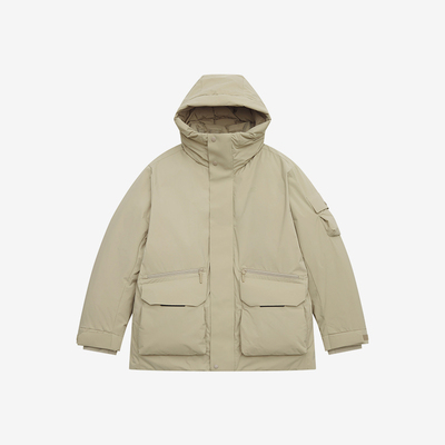 New Balance/NB正品冬季新款男子保暖宽松连帽羽绒服NPE41331-DB