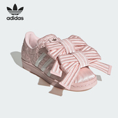 Adidas JQ8737 贝壳头板鞋 阿迪达斯正品 三叶草女士休闲经典