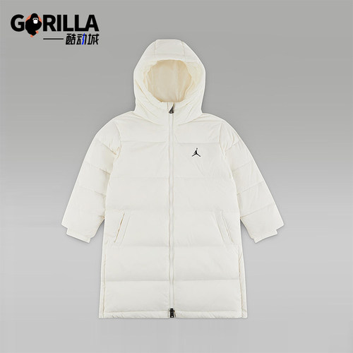 Nike/耐克正品Jordan Flight小童宽松连帽保暖羽绒服IQ9939-133