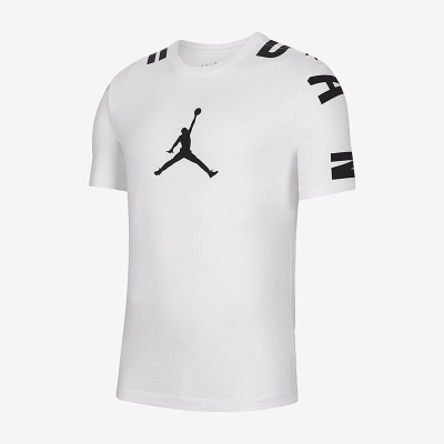 Nike/耐克正品JORDAN男士印花运动透气宽松短袖CZ2490-100