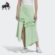 三叶草SKIRT时尚 Adidas 阿迪达斯正品 女子休闲运动半身长裙FT9905