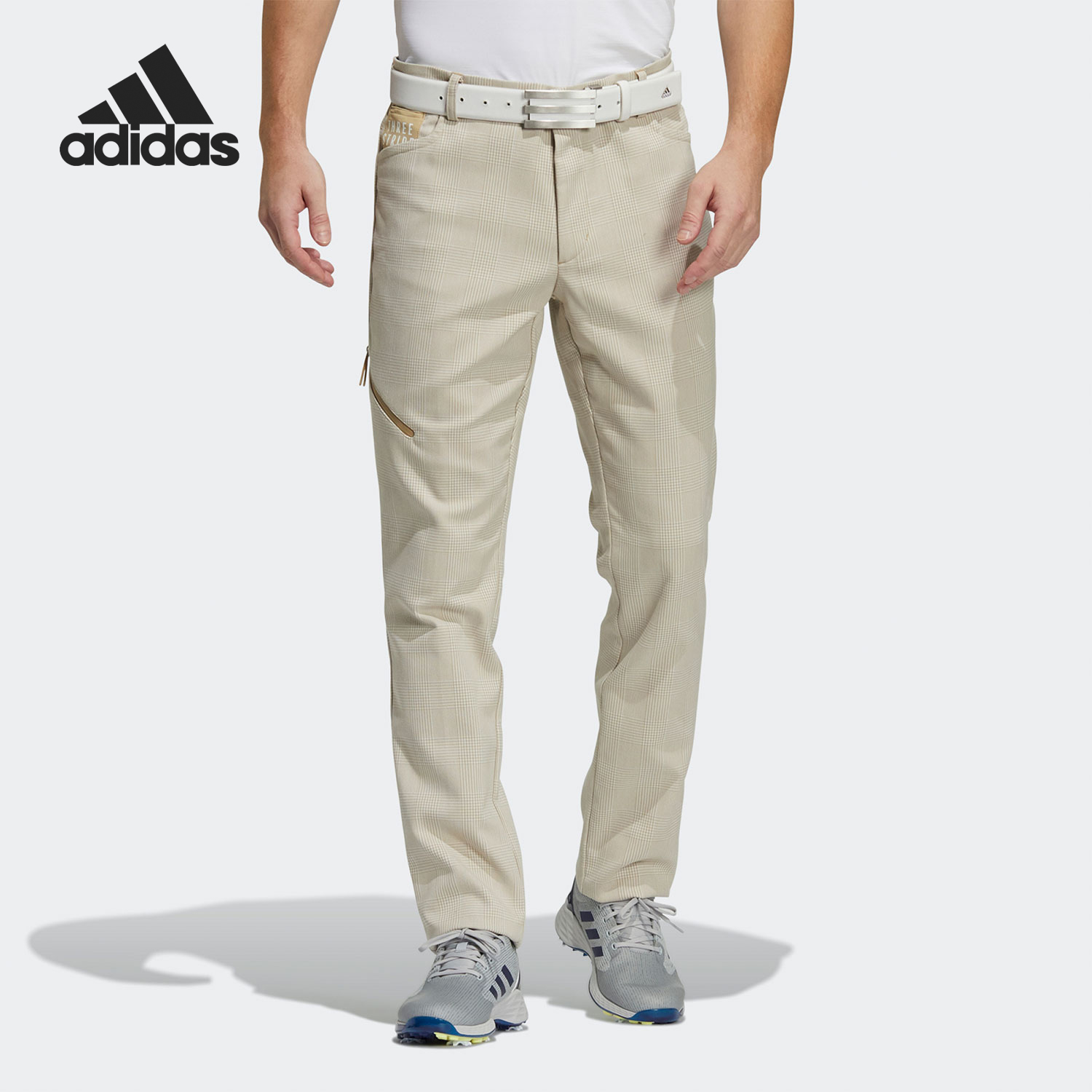 阿迪达斯男士训练户外简约长裤