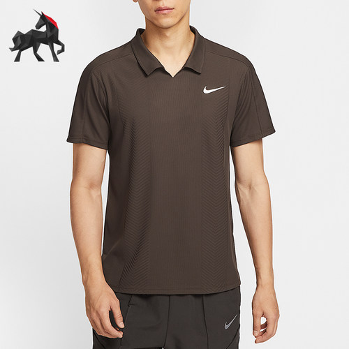 Nike/耐克正品CourtSlamDri-FIT休闲网球经典Polo衫HM6753-237