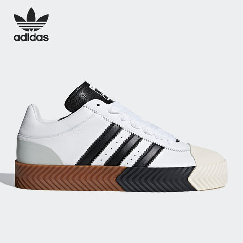 Adidas/阿迪达斯正品三叶草男女耐磨休闲运动低帮板鞋F35295