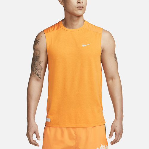 Nike/耐克正品跑步训练透气无袖T恤男子运动背心DX0852-836