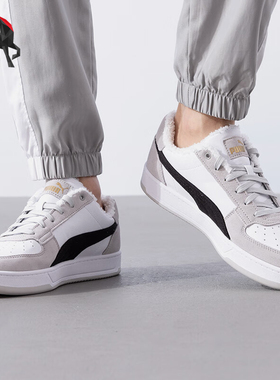 Puma/彪马正品冬季新款男女厚底加绒耐磨板鞋392334-03