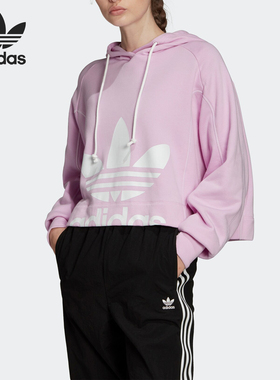Adidas/阿迪达斯正品当季新款女子休闲运动时尚连帽卫衣FM1745