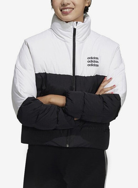 Adidas/阿迪达斯冬季正品Neo新款女子保暖运动羽绒服外套H36722