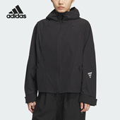 FOS Adidas 阿迪达斯正品 FUTURE女士连帽拒水梭织夹克外套KC2713