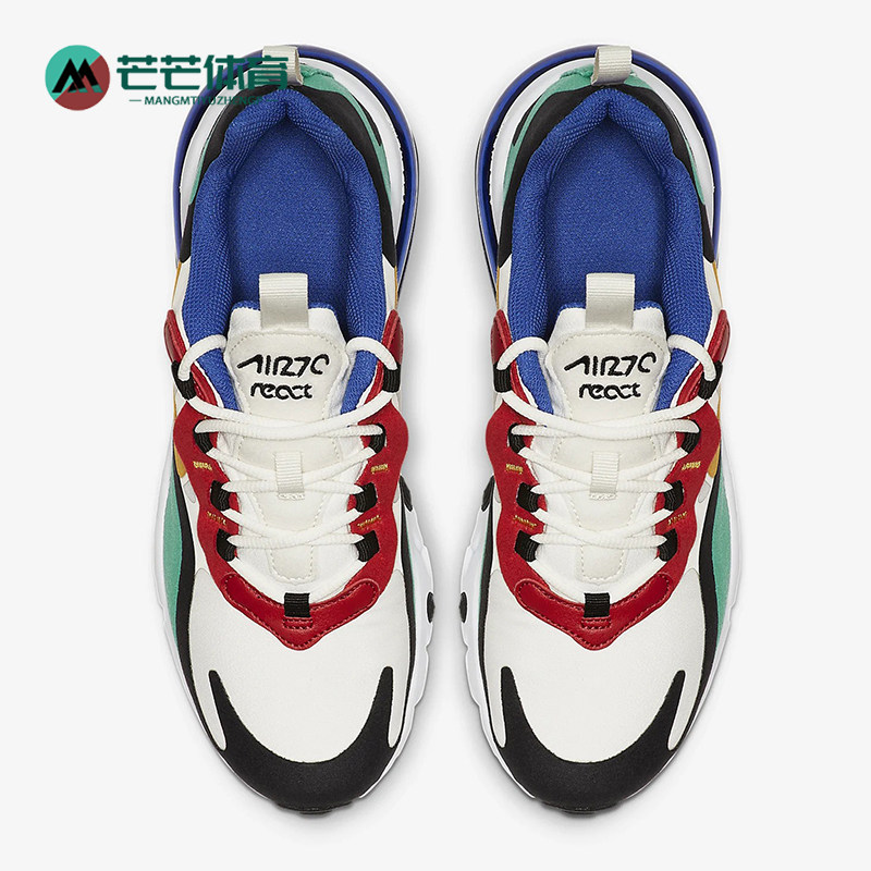 Nike/耐克正品AIRMAX270REACT新款白红色经典鞋跑步鞋BQ0103-01
