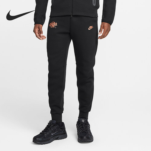 Nike/耐克正品Tech Fleece男士系带针织束脚休闲运动裤HQ3749-010