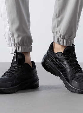 Puma/彪马正品耐磨专柜新款男女黑武士缓震透气跑步鞋309973-01