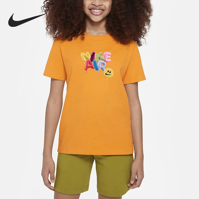 Nike/耐克正品2023夏季新款大童透气运动短袖T恤FD0853-836
