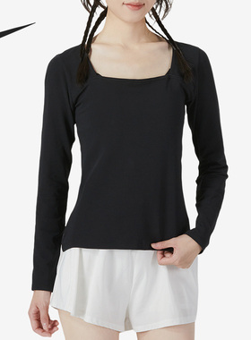 Nike/耐克正品新款女子时尚透气休闲修身长袖T恤 FB5201-010