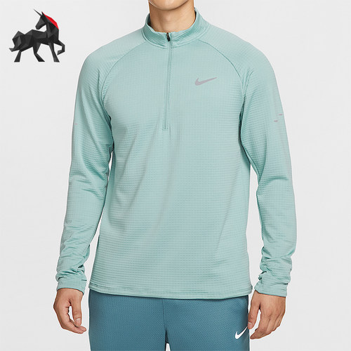 Nike/耐克正品2025冬季男士柔软加绒保暖运动长袖T恤HV2708-017