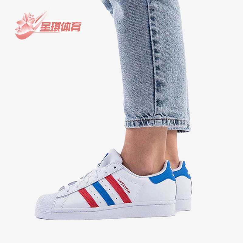 阿迪达斯大童防滑运动板鞋