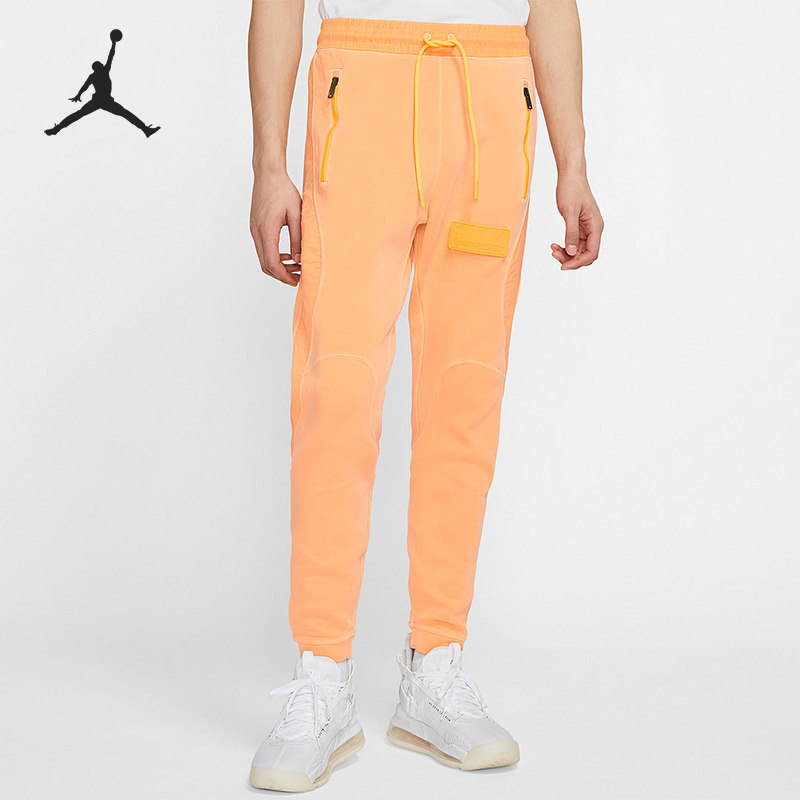 Nike/耐克官方正品Jordan男子时尚舒适系带小脚运动裤 CJ6000-810