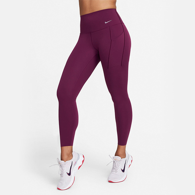 Nike/耐克正品UNIVERS女士高腰瑜伽运动经典紧身长裤DQ5898-610