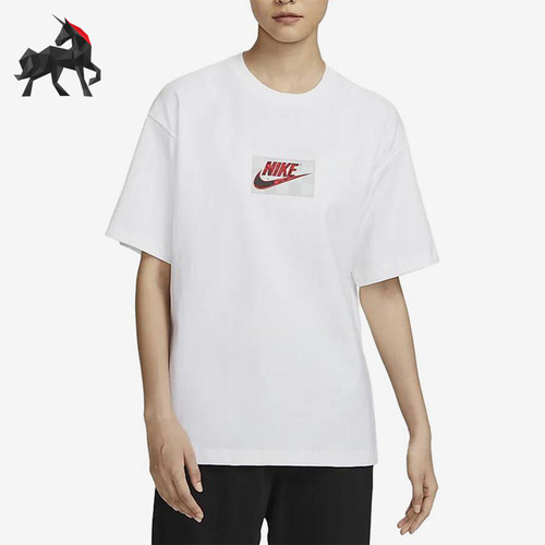 Nike/耐克正品女士时尚舒适透气圆领休闲短袖T恤FN4176-100