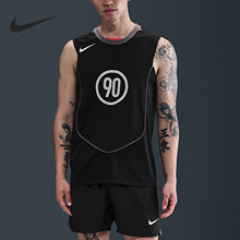 Nike/耐克正品Dri-FIT男士足球无袖透气T恤背心HV1181-010