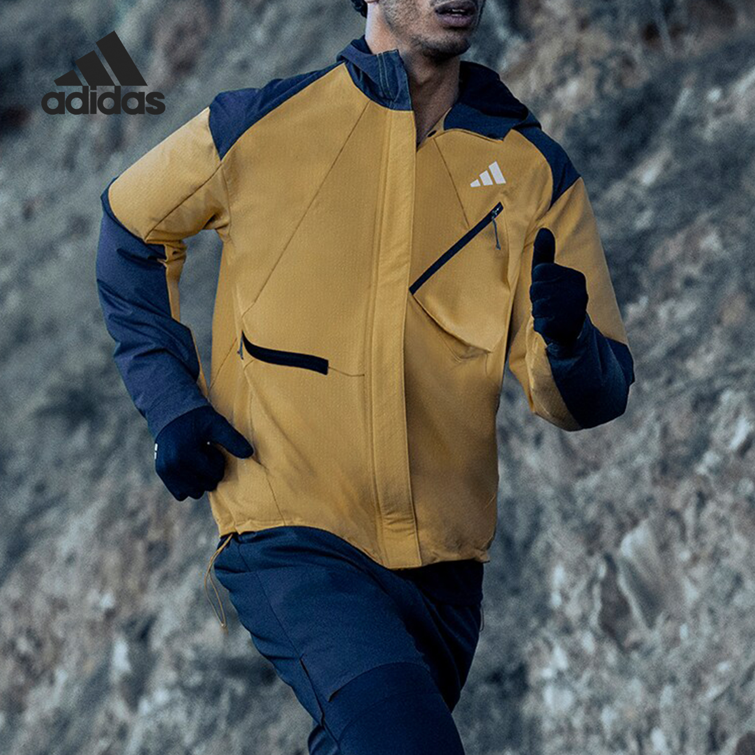 阿迪达斯正品男子运动外套