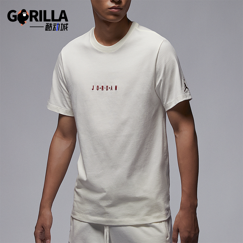 耐克男子透气圆领运动休闲短袖