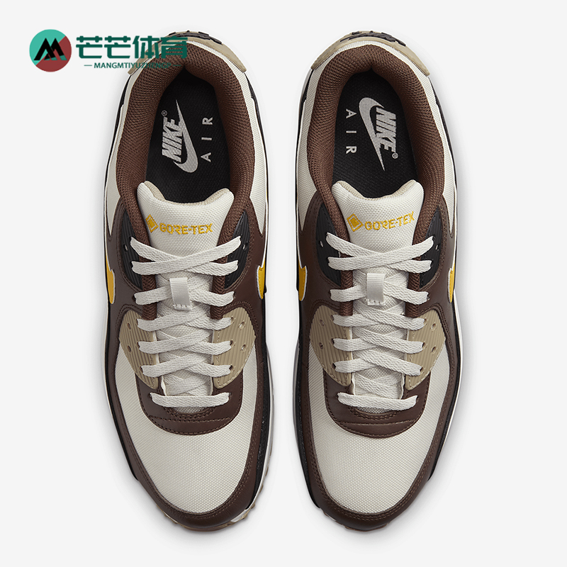 Nike/耐克正品Air Max 90男女低帮拼接气垫减震跑步鞋FD5810-201