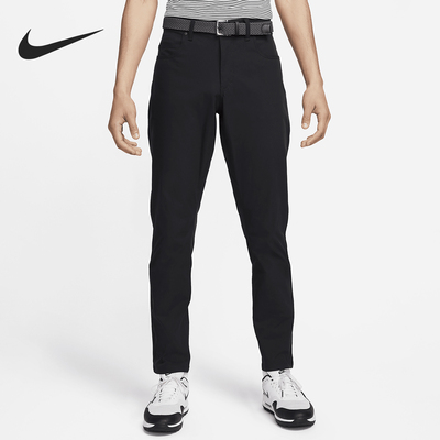 耐克男士修身梭织拉链高尔夫长裤