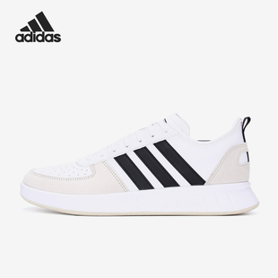男女低帮复古运动网球鞋 COURT80S EE9663 阿迪达斯正品 Adidas