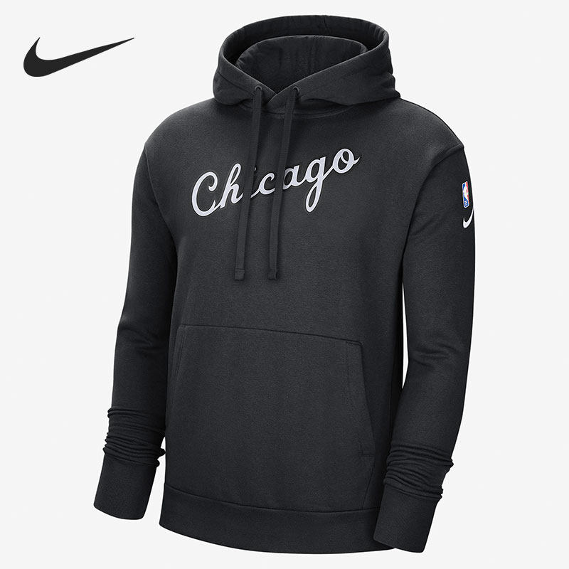 Nike/耐克正品芝加哥公牛队NBA男子运动连帽卫衣DB2309-010