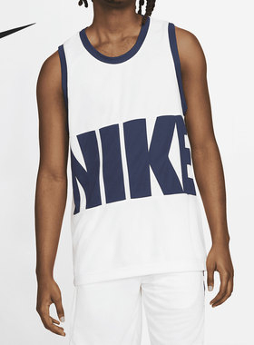 Nike/耐克正品夏季新款男子运动篮球训练无袖T恤DA1042-100