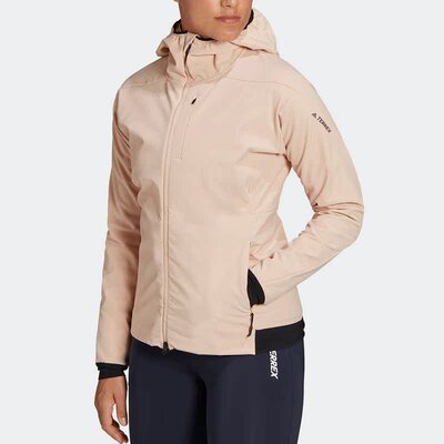 Adidas/阿迪达斯正品女子运动连帽保暖夹克外套GU3799