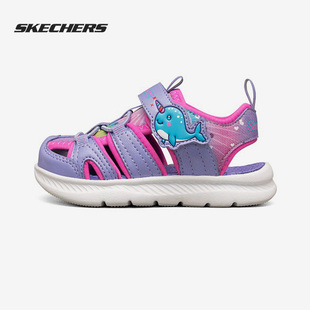 小童包头休闲运动凉鞋 Skechers 夏季 年新款 302721N 斯凯奇正品