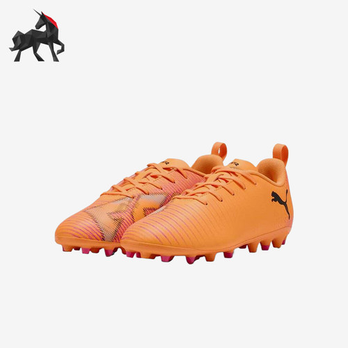 Puma/彪马正品FUTURE8合成革PLAY儿童黑色鞋经典足球鞋108623-03