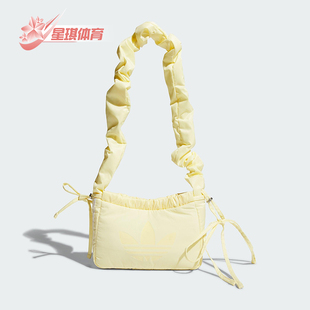 荷叶边运动休闲单肩包KF2519 三叶草女士经典 Adidas 阿迪达斯正品