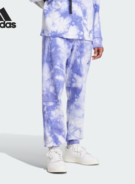 Adidas/阿迪达斯正品男士运动舒适印花时尚休闲长裤IY6592