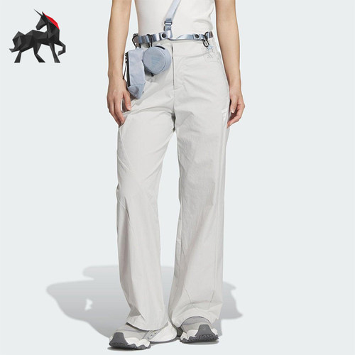Adidas/阿迪达斯正品BOTTOMS女士户外梭织休闲时尚运动裤KF0704
