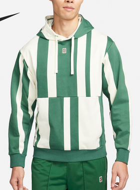 Nike/耐克正品春季男士印花休闲运动针织连帽卫衣FD5395-341