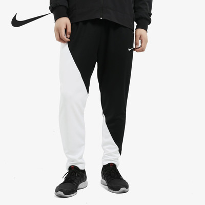 Nike/耐克正品男裤新款黑白撞色休闲运动裤跑步裤子 BV5290