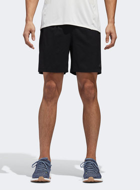 Adidas/阿迪达斯正品SUPERNOVA SHORT男子休闲运动五分短裤DN2386