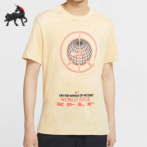 Nike/耐克正品WORLDTOUR印花T恤新款男街头短袖T恤CW0407-245