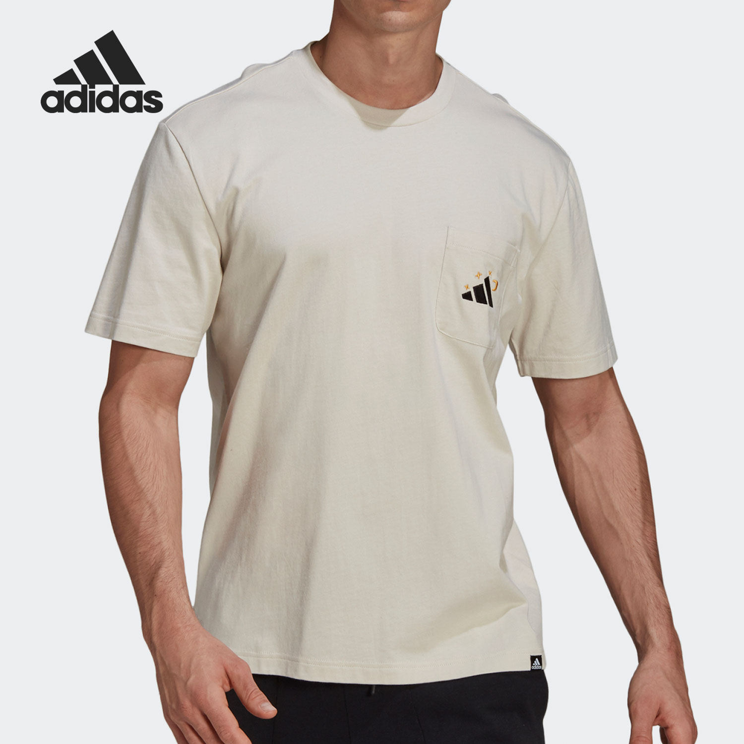 Adidas/阿迪达斯正品当季男子休闲新款印花短袖运动T恤 GN8182,运动服/休闲服装,运动T恤,淘宝优惠券,粉丝福利购,淘宝优惠卷