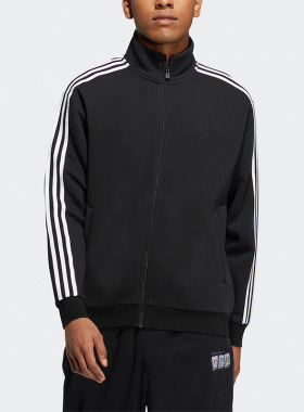 Adidas/阿迪达斯正品neo男女同款休闲运动夹克外套IA6909