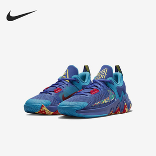 Nike/耐克正品冬季款GS女子大童耐磨减震时尚篮球鞋DQ1943-400
