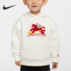 耐克正品 2025冬季 款 Nike 婴童日常连帽套头耐穿卫衣IU5255 133