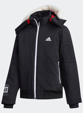 Adidas/阿迪达斯正品YB J PADDED N2B 大童装训练冬季棉服DM7140